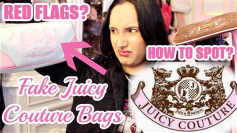 how to spot fake juicy couture bag|how to spot a juicy bag.